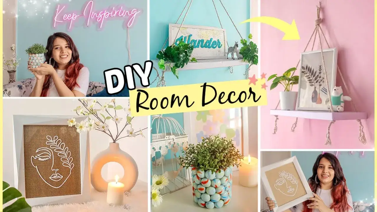 Aesthetic room decor DIY ideas walls
