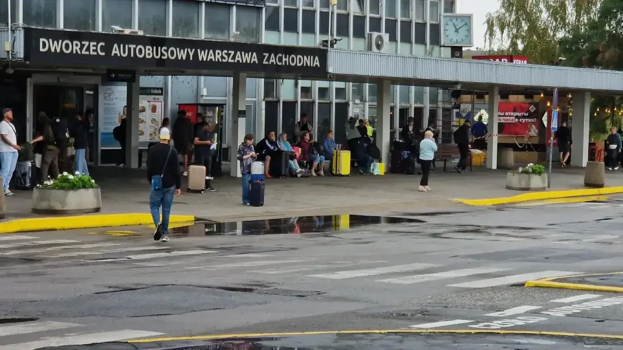 Dworzec Autobusowy Warszawa Zachodnia widok ogólny