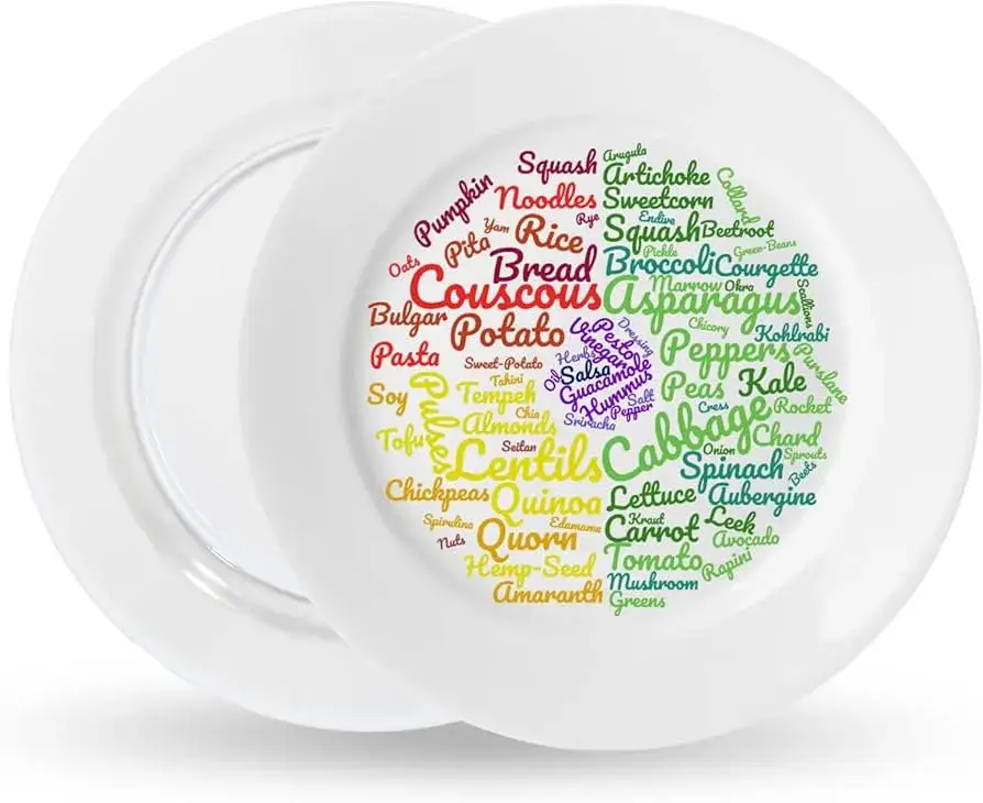 talerz wegetariański odchudzanie