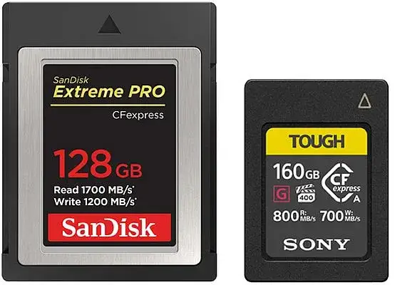 Rodzaje kart pamięci do aparatu (SD, CFexpress, microSD)