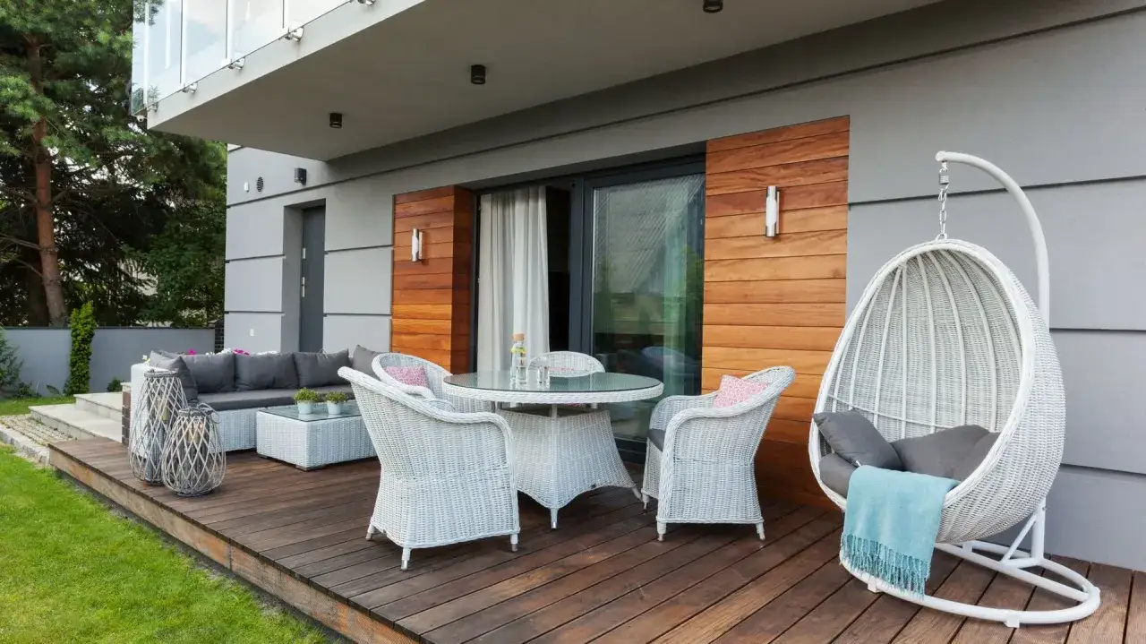 Inspiracje na ścianę tarasową