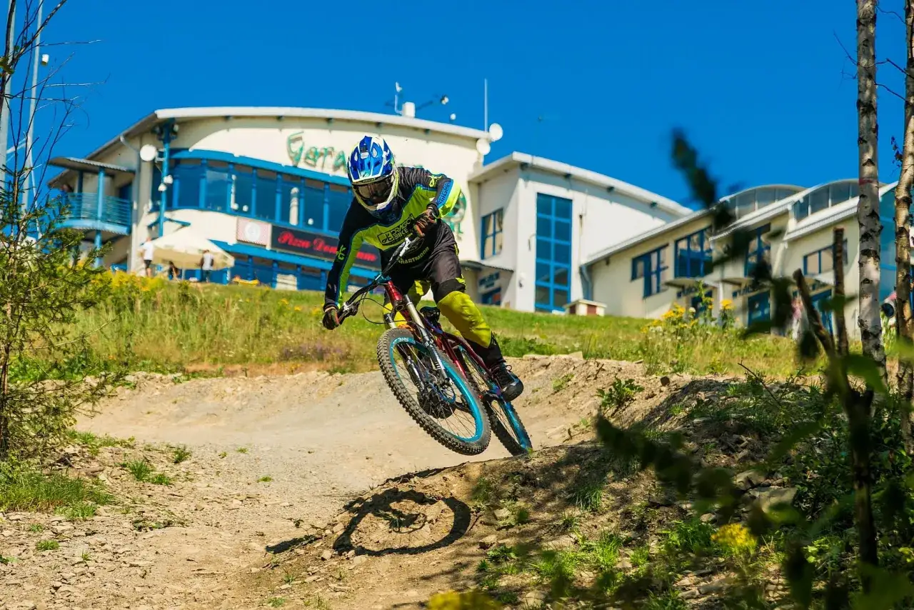 Trasy rowerowe Góra Żar downhill enduro