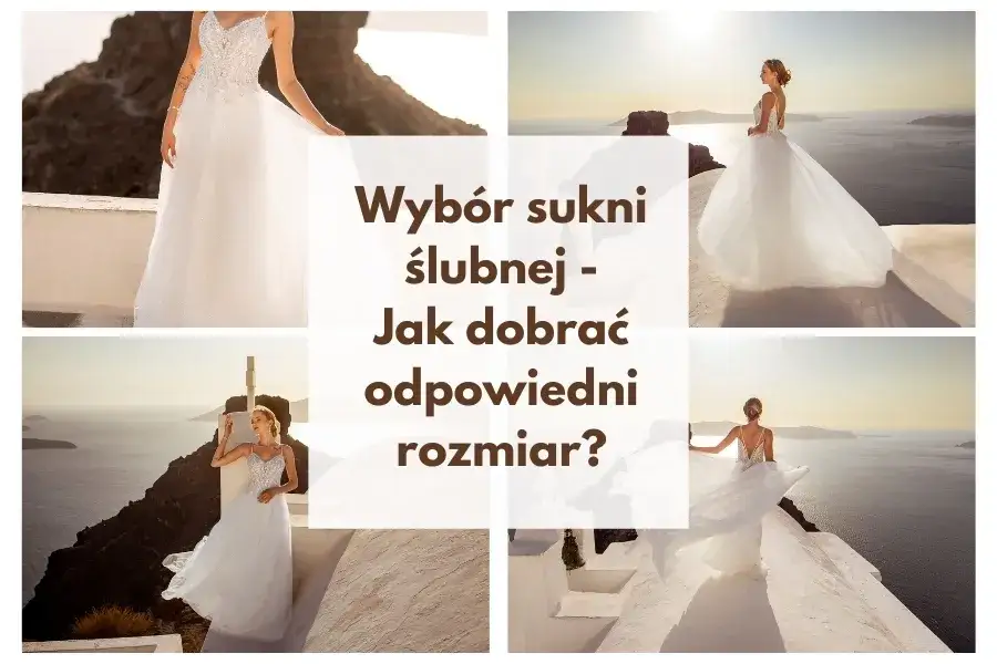 Błędy przy wyborze sukni ślubnej infografika