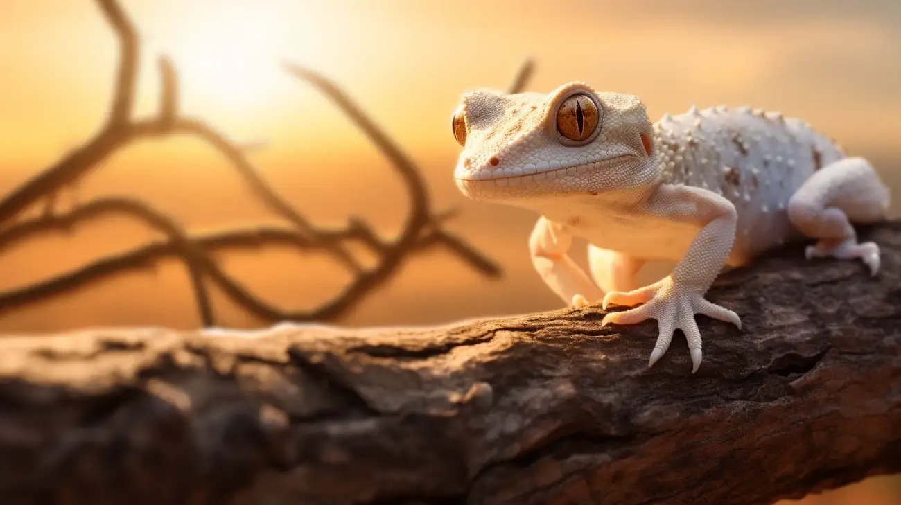 Biały Jeż - Gekon Biały, Glonojad Biały