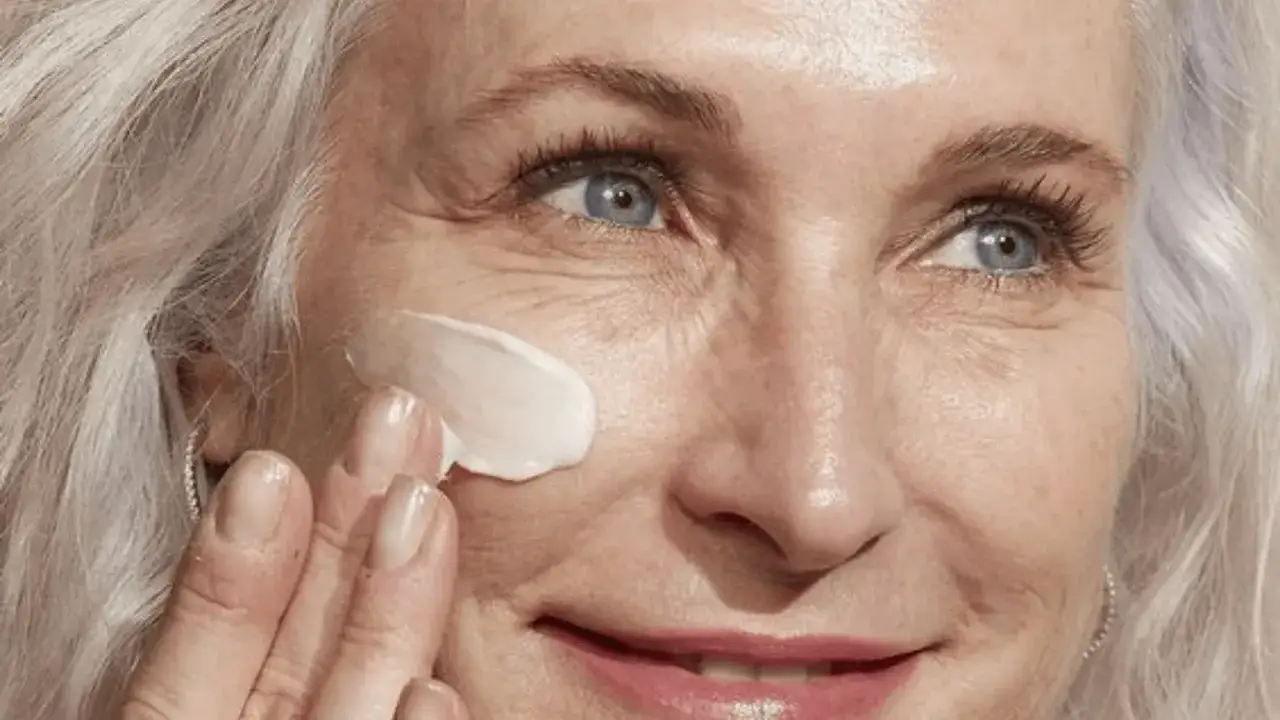 składniki aktywne serum cera dojrzała infografika