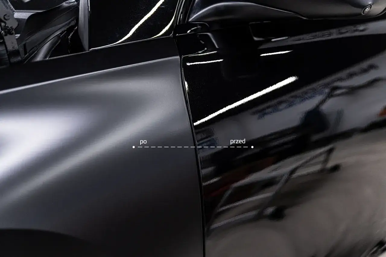oklejanie samochodu folią matową