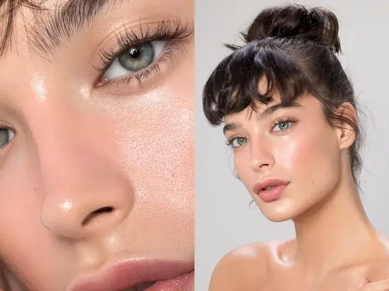efekty serum rozświetlające przed i po