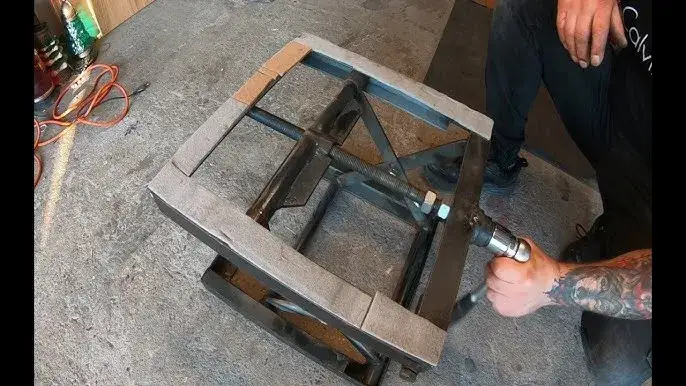 podnośnik motocyklowy DIY różne konstrukcje