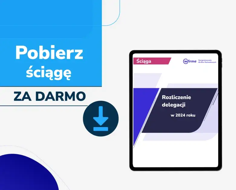 rozliczanie delegacji dokumenty infografika