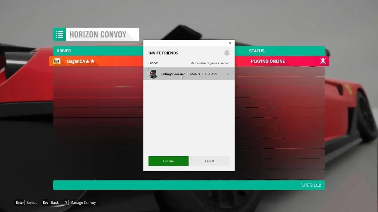 Zdjęcie Jak zrobić konwój w Forza Horizon 4 i bawić się z przyjaciółmi