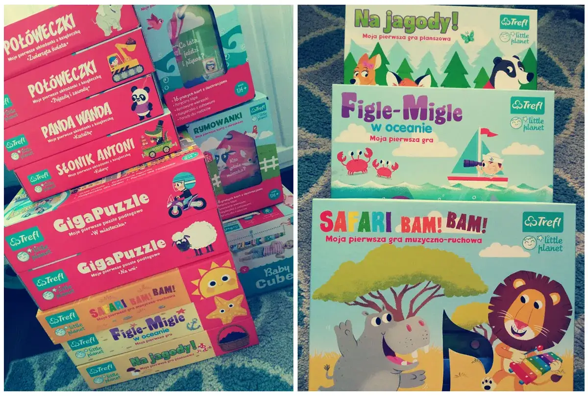 dziecko gra w Trefl Co i gdzie