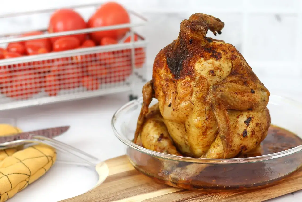 Kurczak z rożna domowy chrupiąca skórka
