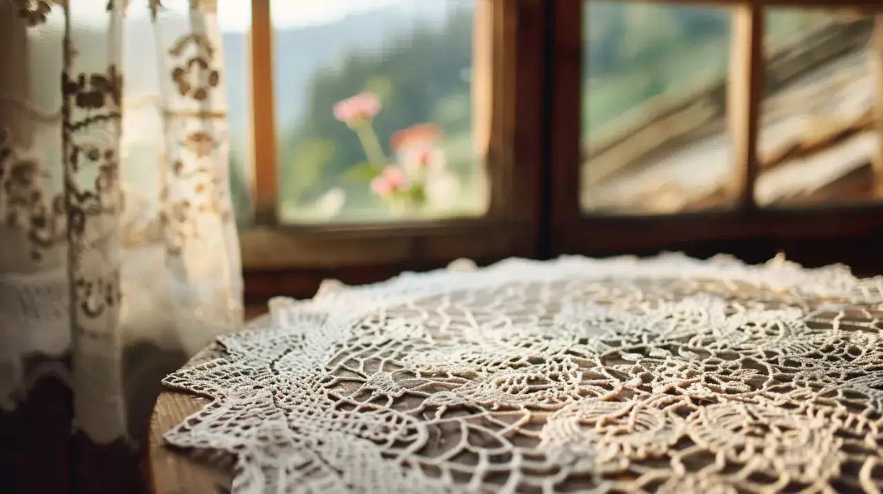 Zdjęcie Koronki Koniakowskie: Tradycyjne rękodzieło z klimatem