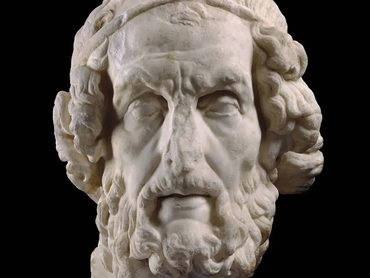 Homer bust