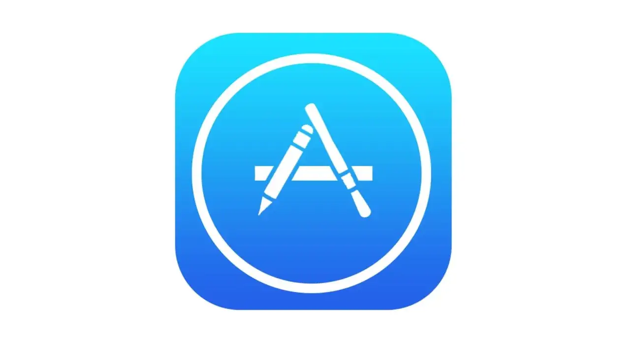 App Store ikona i interfejs wyszukiwania