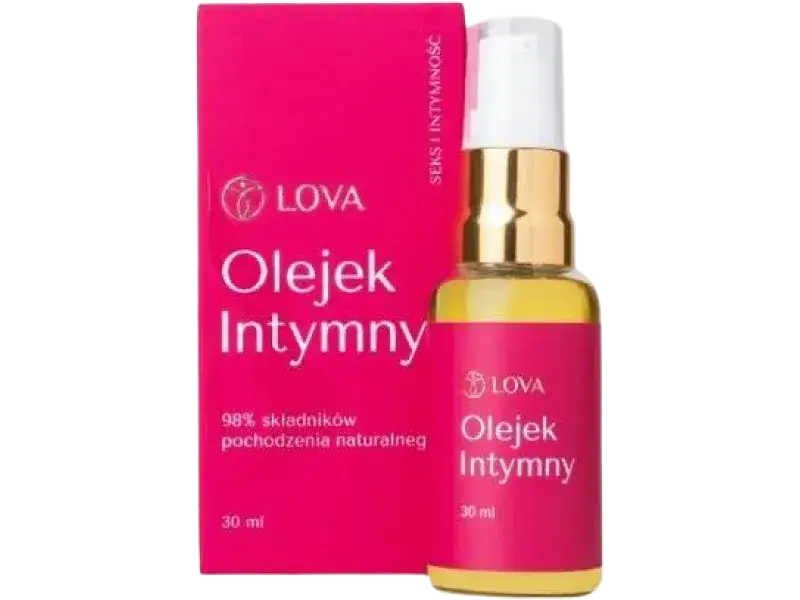 etykiety skład olejk&oacute;w intymnych