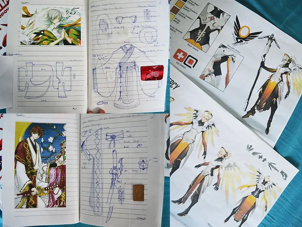 DIY Manga Kost&uuml;m Materialien Anf&auml;nger