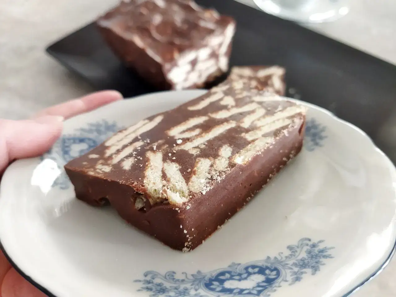 Kruszący się blok czekoladowy problem