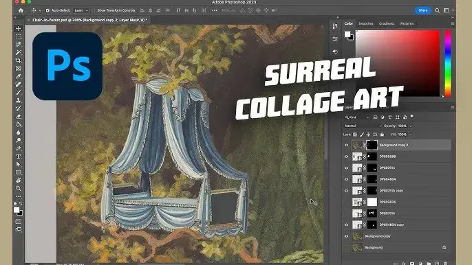 inspirujące kolaże cyfrowe photoshop