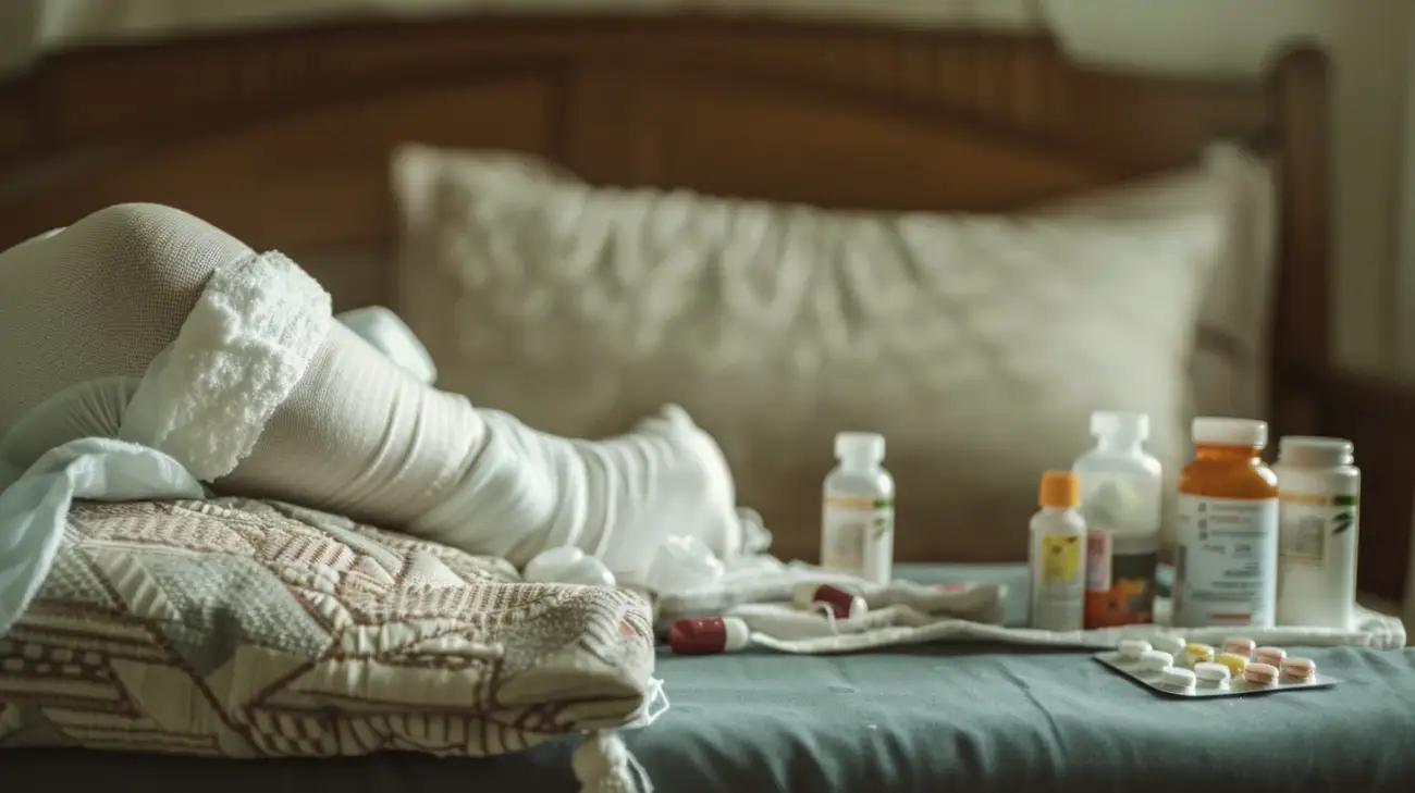 Zdjęcie Jak łagodzić ból po szyciu łąkotki? - Ból po szyciu łąkotki