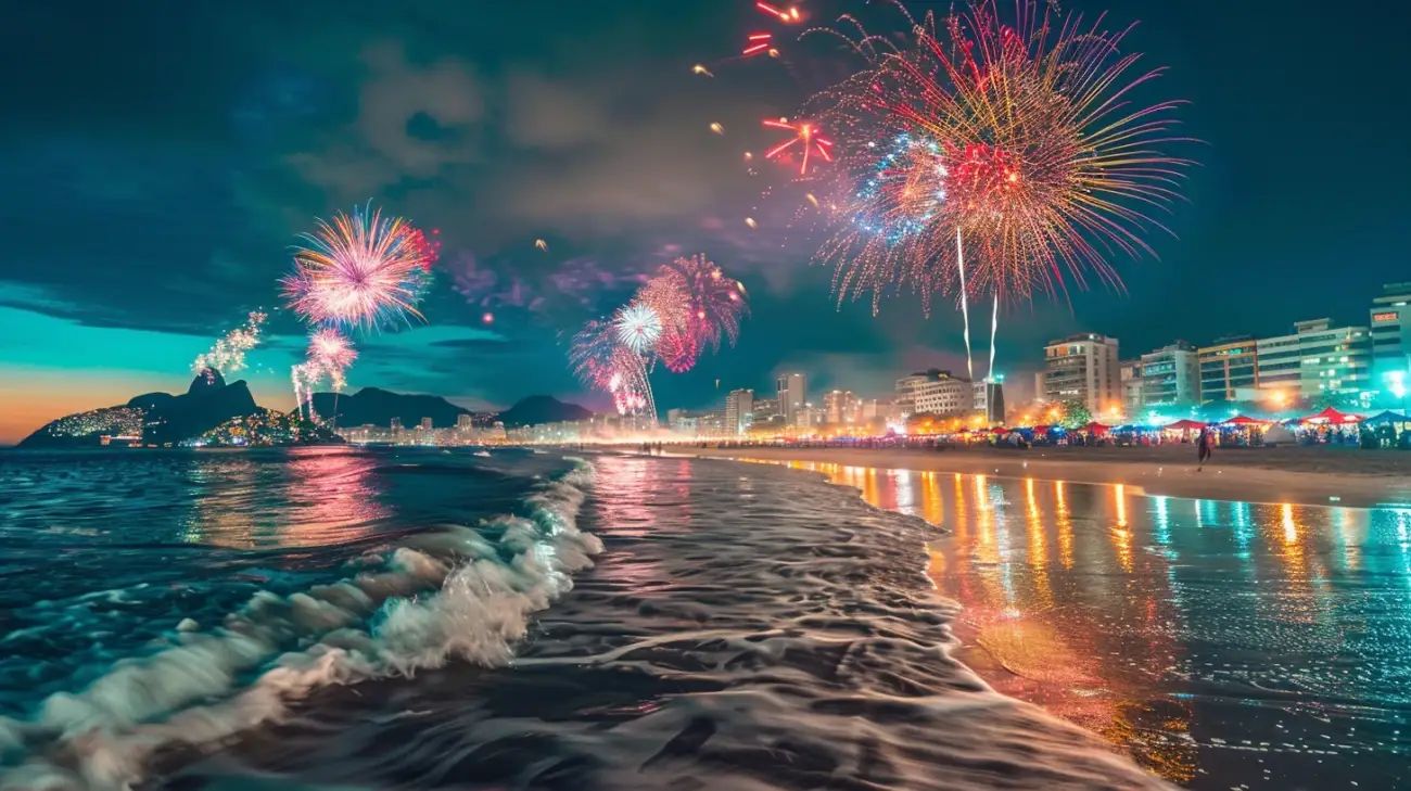 Zdjęcie Sylwester nad morzem: huczna zabawa pod gołym niebem przy Bałtyku