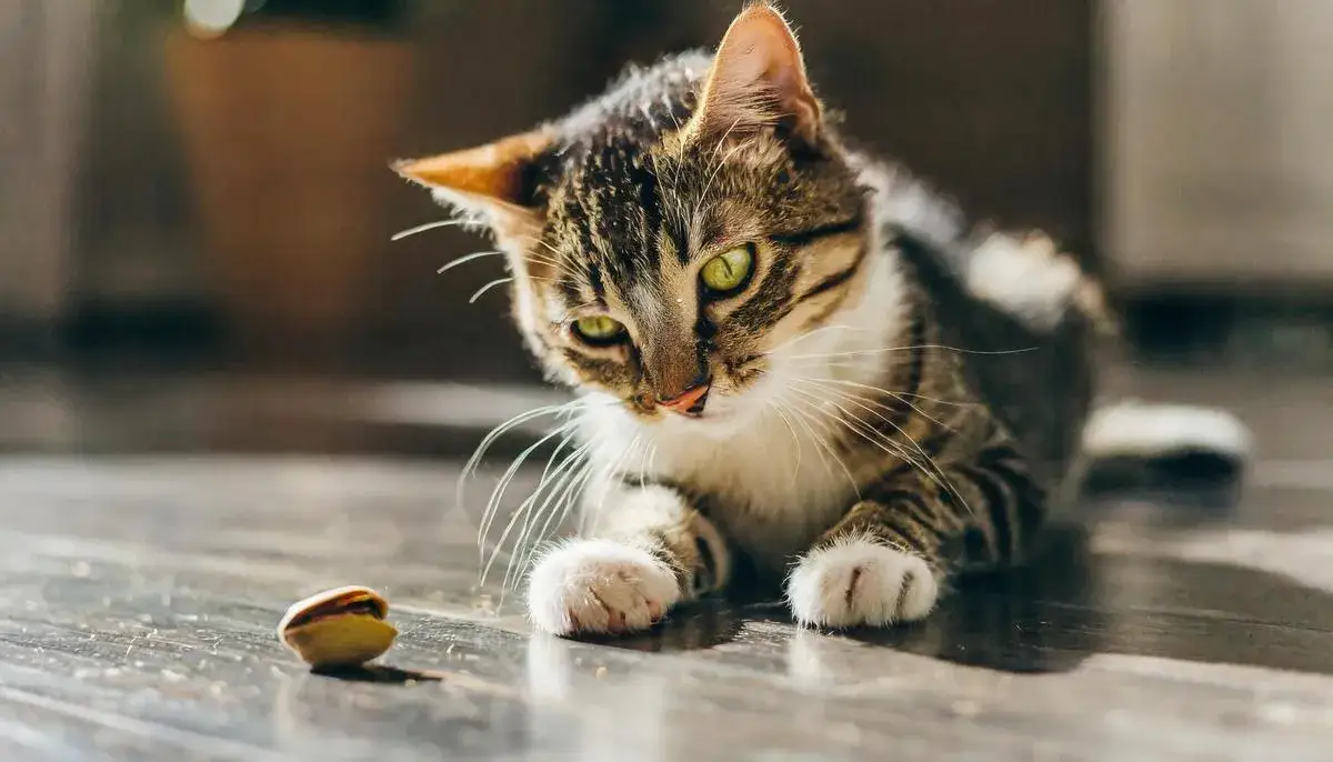 Zdjęcie Zanim podasz kotu pistacje przeczytaj o ukrytych zagrożeniach dla zdrowia