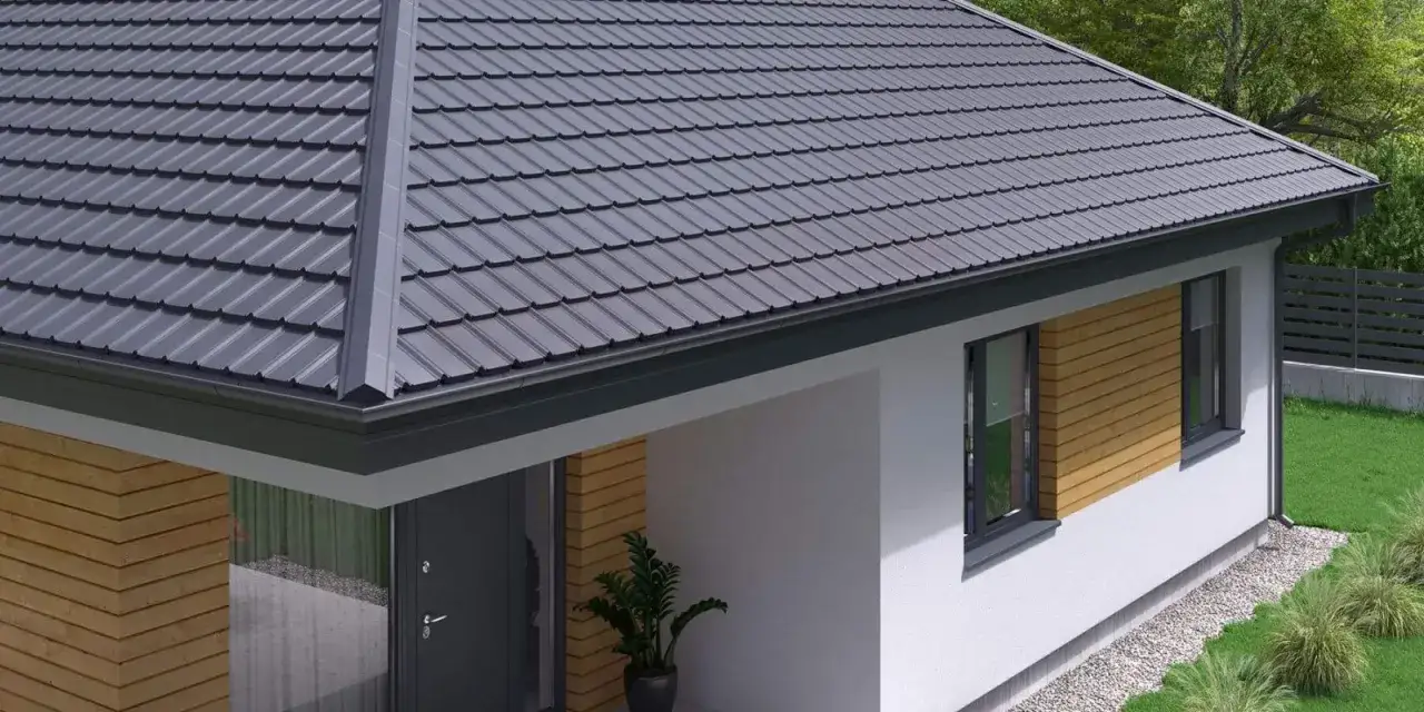 Zdjęcie Jaki kolor elewacji do czarnej dachówki, aby uniknąć błędów w designie?