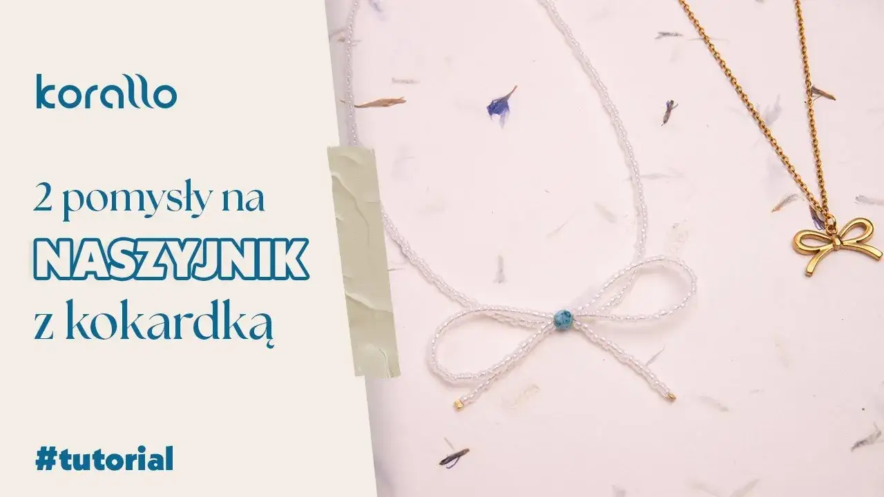 Zdjęcie Jak zrobić naszyjnik z drobnych koralików - prosty tutorial krok po kroku