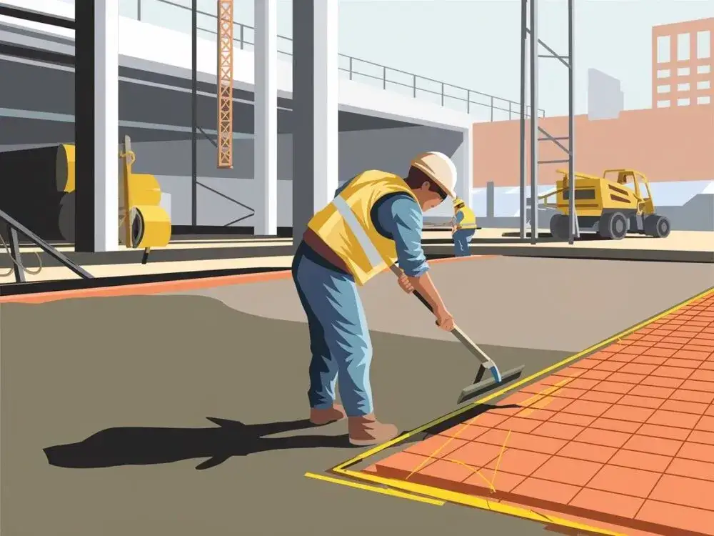 Zdjęcie Po jakim czasie zacierać beton, aby uniknąć uszkodzeń i pęknięć