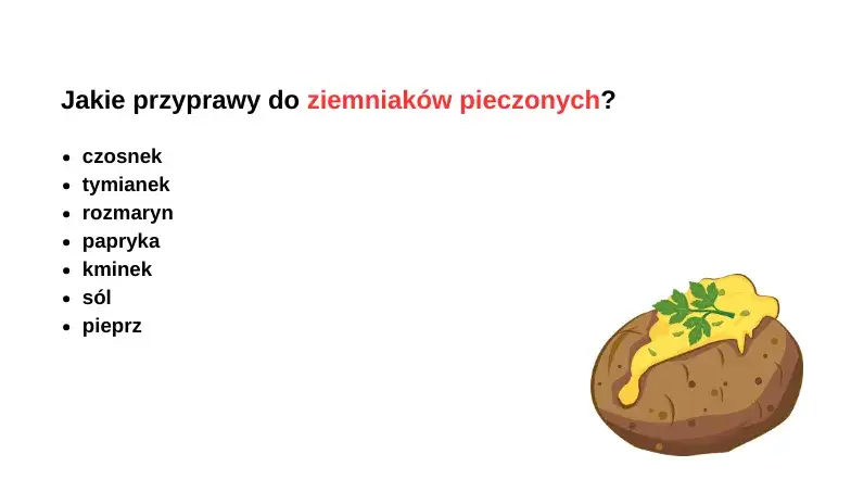 Zdjęcie Poznaj idealne przyprawy do pieczonych ziemniaków - aromatyczne propozycje