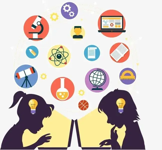 różne formy nauczania online grafika