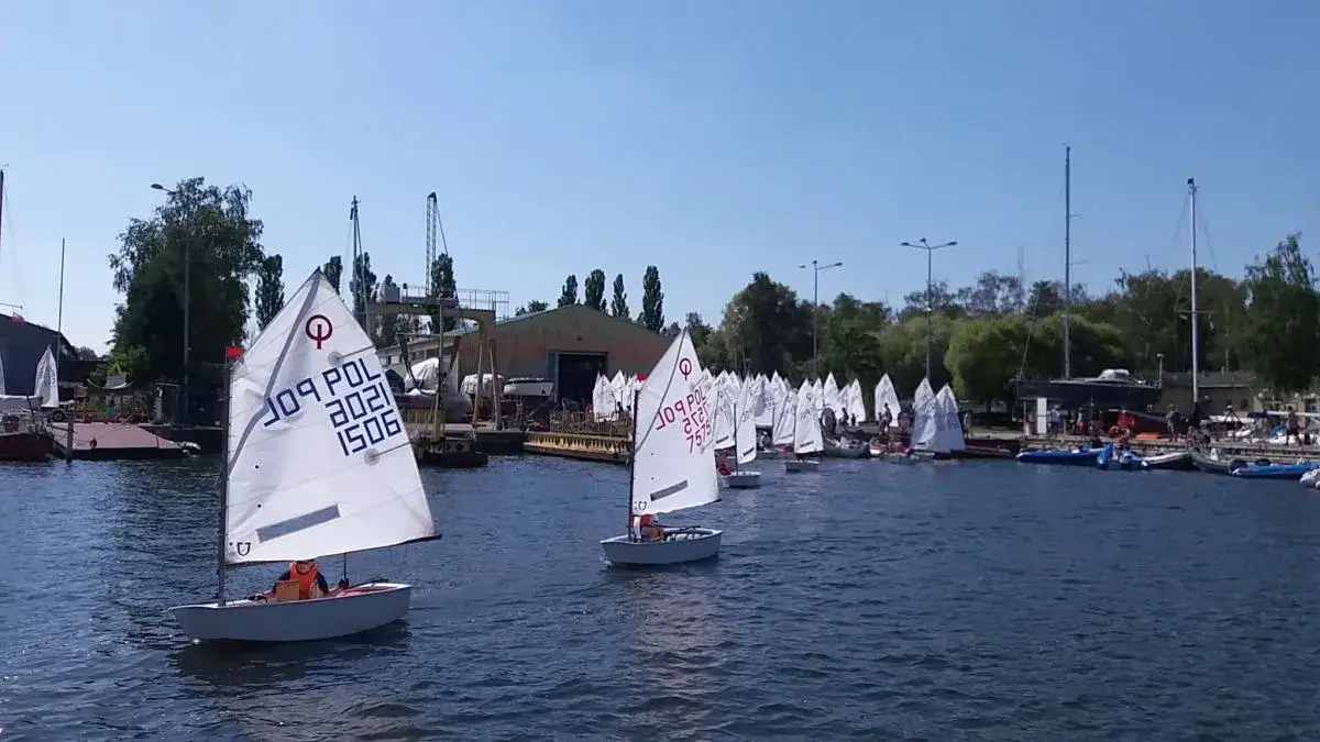 Jezioro Dąbie Szczecin, żeglarstwo, rekreacja