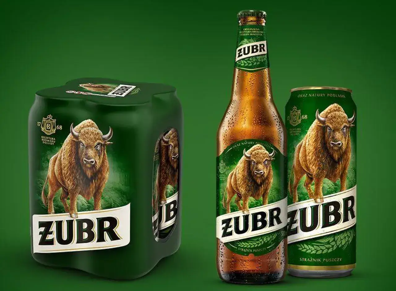 Piwo Żubr puszka butelka por&oacute;wnanie