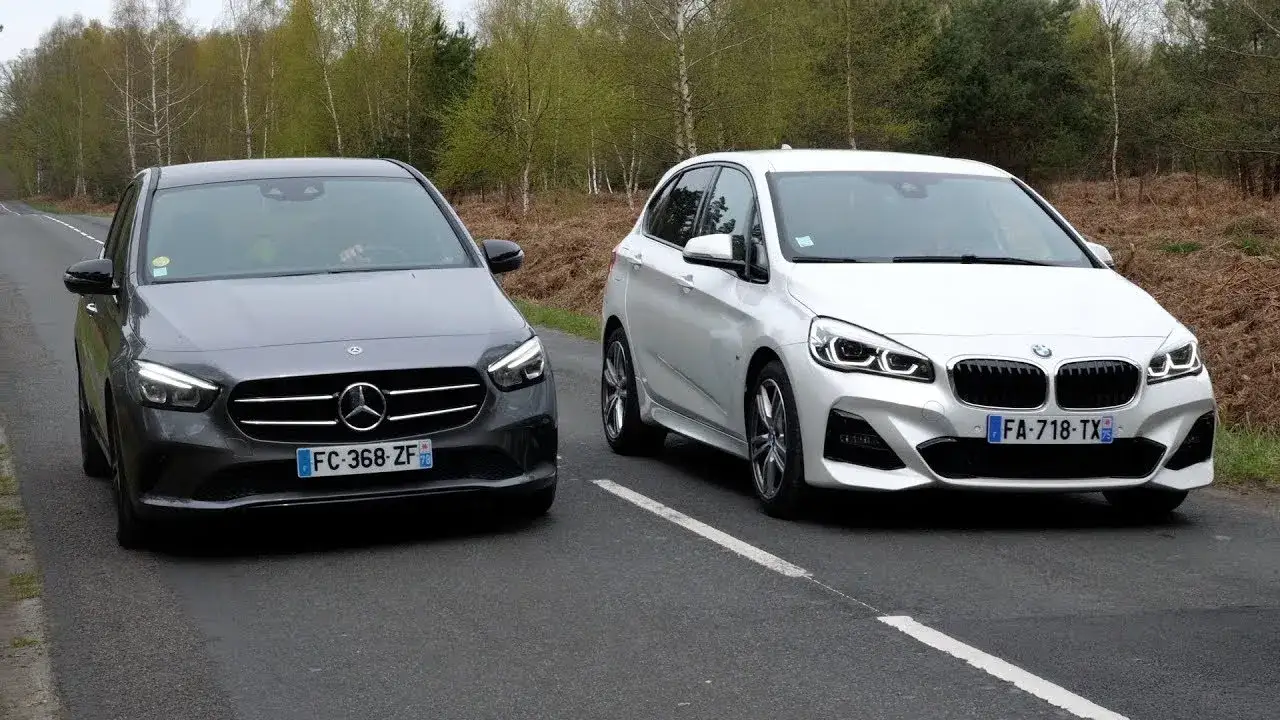 Mercedes Klasa B vs BMW Seria 2 Active Tourer