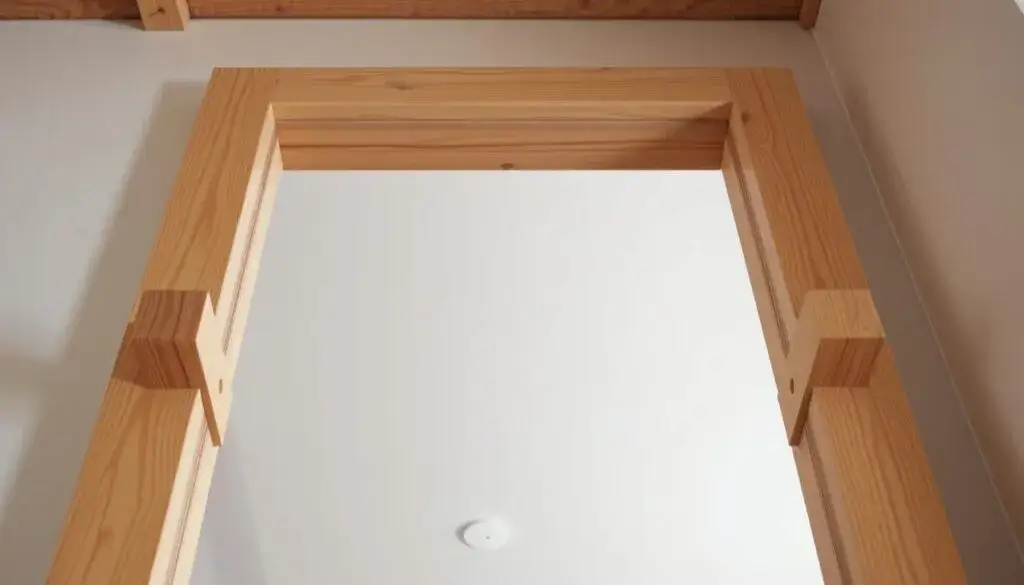 prawidłowe rozmieszczenie rozp&oacute;rek ościeżnica