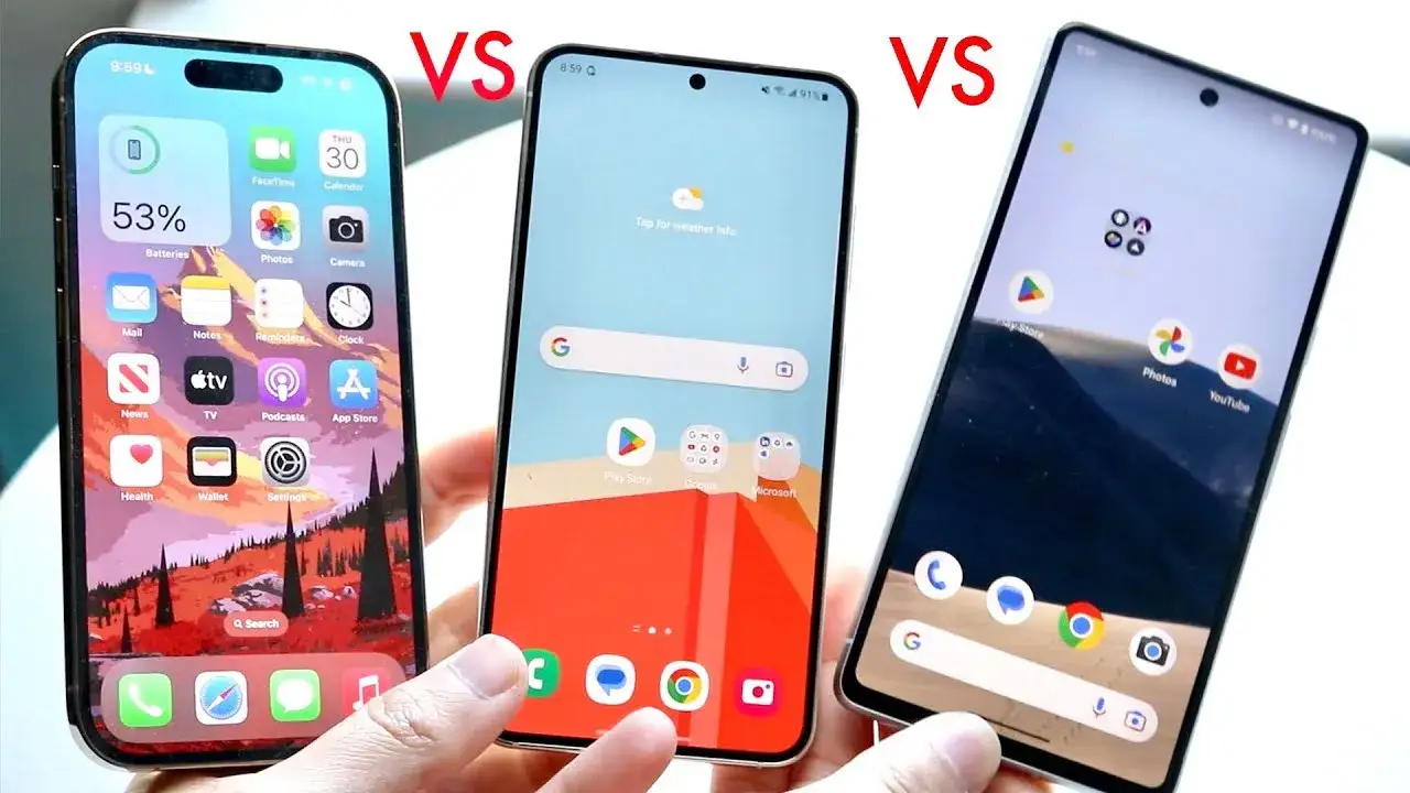 Por&oacute;wnanie interfejsu iOS i Android One UI