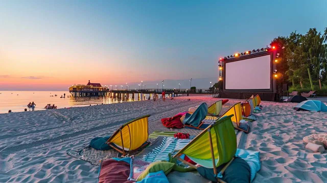 Zdjęcie Kino Letnie Sopot - Jakie są atrakcje filmowe na świeżym powietrzu?