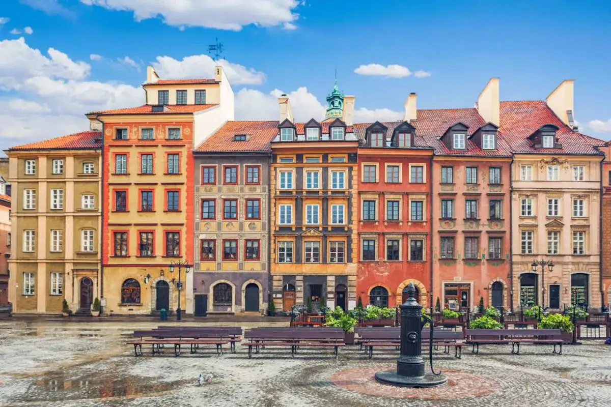 Polska miasta zabytki rynek