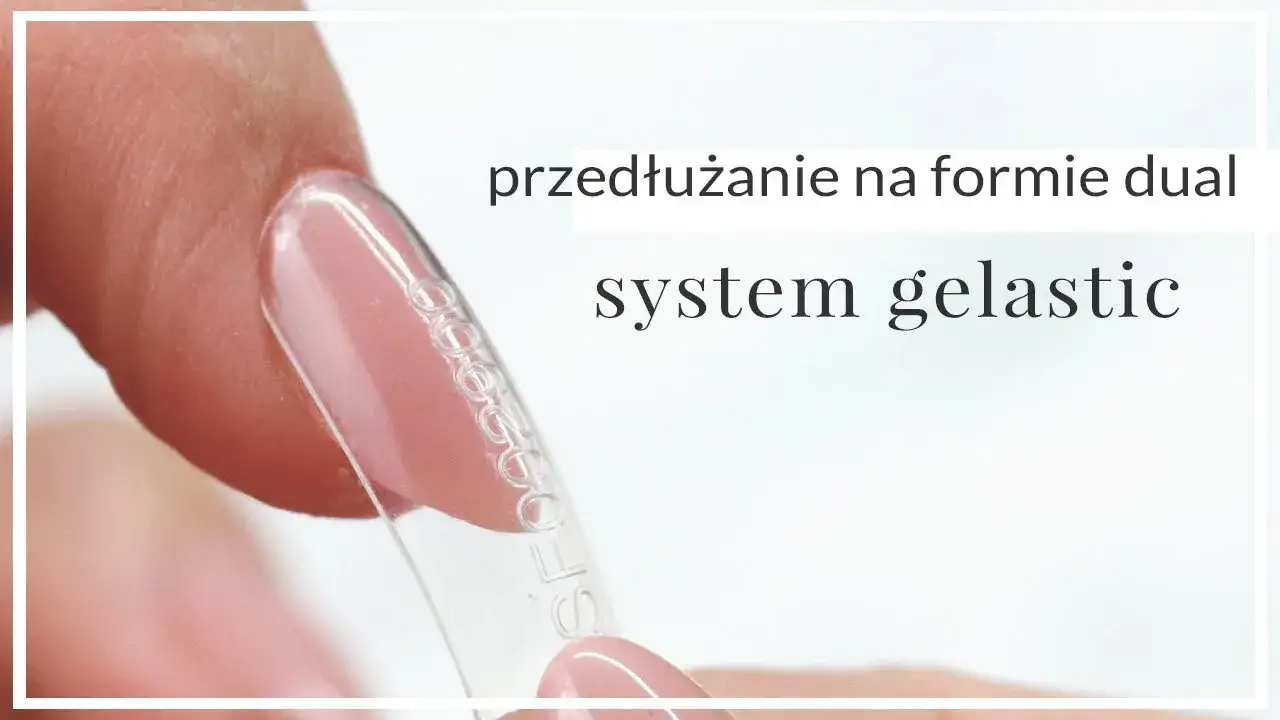 akrylożel i dual formy aplikacja