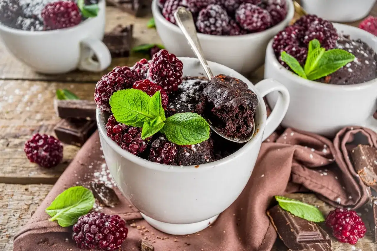 Przepis na brownie z kubka
