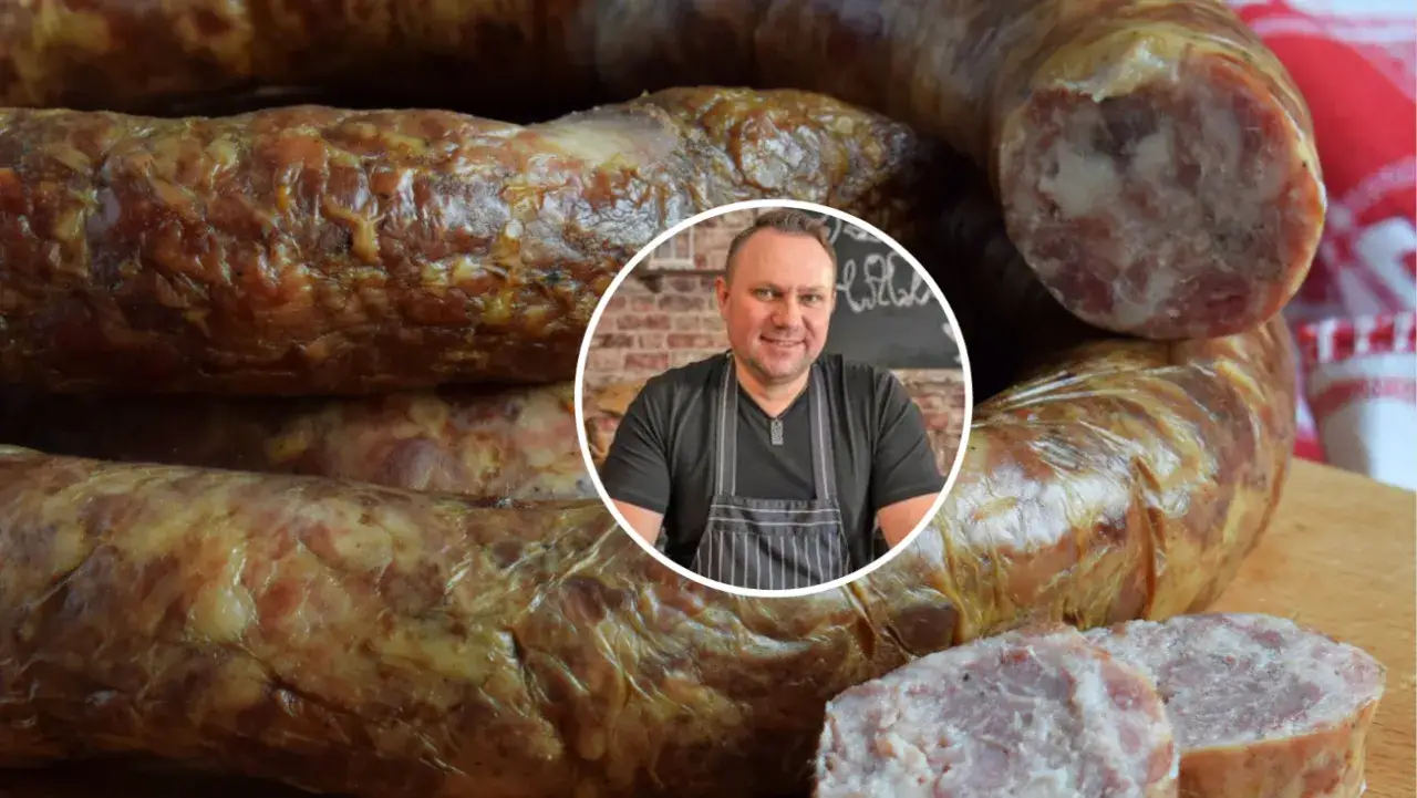 R&oacute;żne rodzaje mięsa na kiełbasę wieprzową