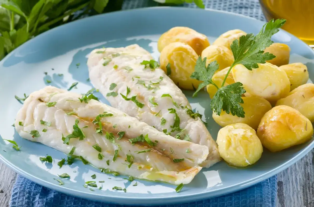 dorsz na parze filet