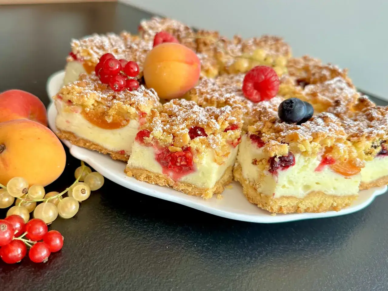 triki pieczenie ciasta z owocami