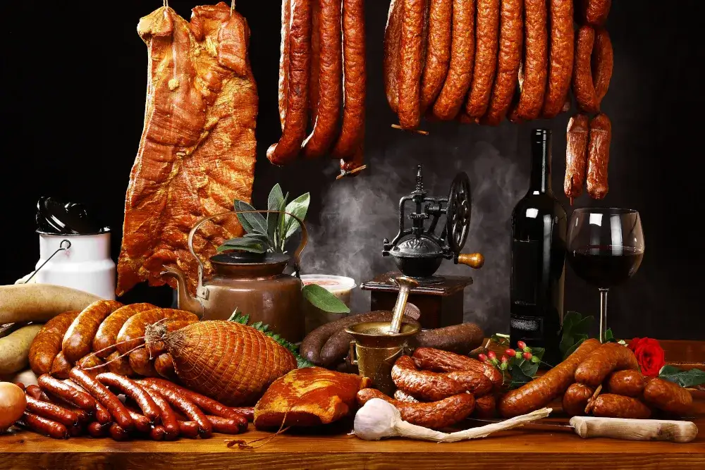 nowoczesny wiejski st&oacute;ł na wesele