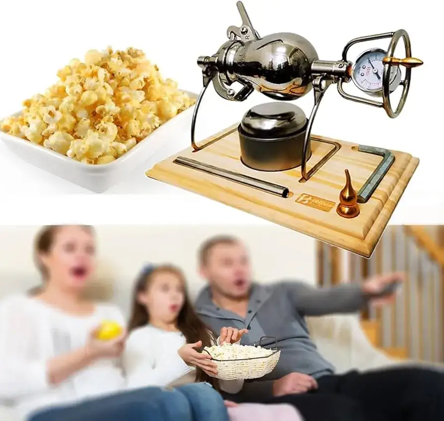 domowy popcorn maszynka garnek