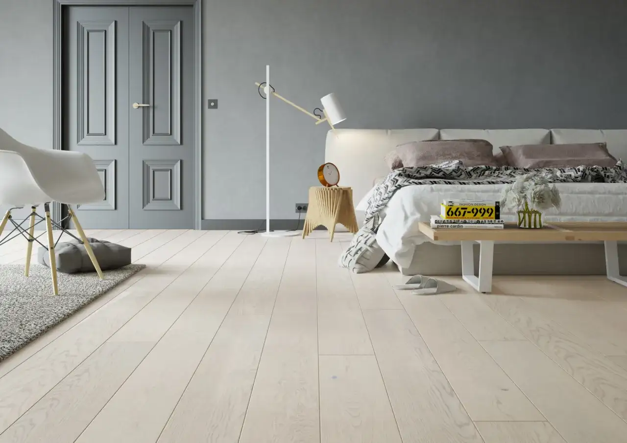 jasna podłoga inspiracje kolory ścian