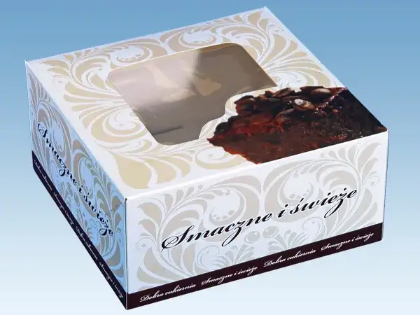r&oacute;żne opakowania na tort