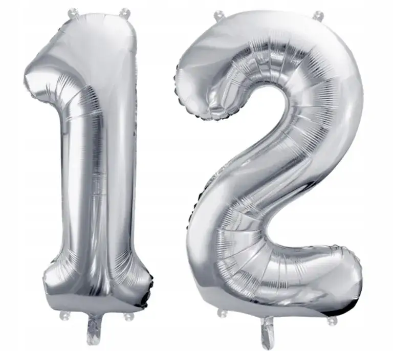 balony foliowe cyfry