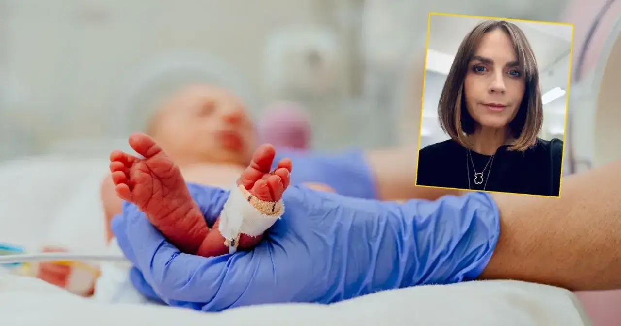 Kobieta w ciąży zaniepokojona, ale z nadzieją