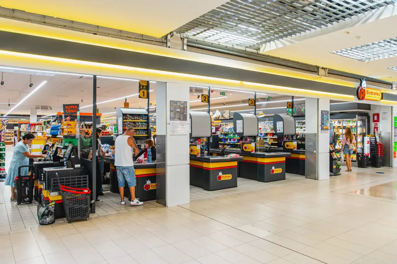 Mapa lokalizacji sklep&oacute;w Biedronka w Radomiu